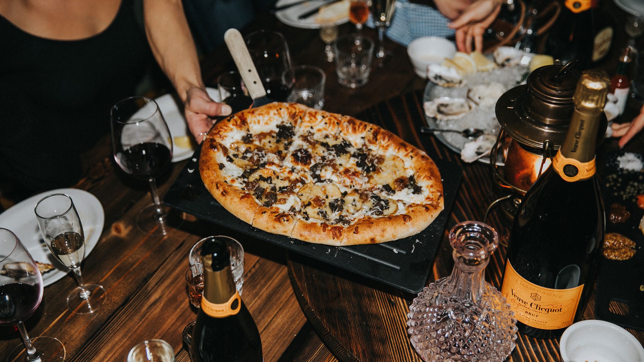 The Parlour — wood-fired pizza, cocktails, lively Yaletown room